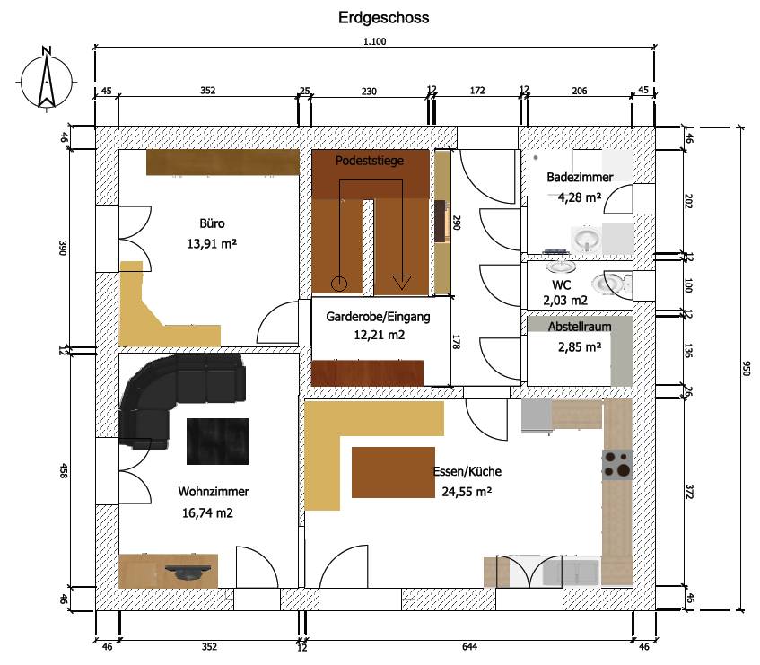 Grundriss EFH mit Keller | Grundrissforum auf energiesparhaus.at