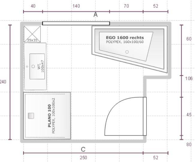 Badplanung | Grundrissforum auf energiesparhaus.at