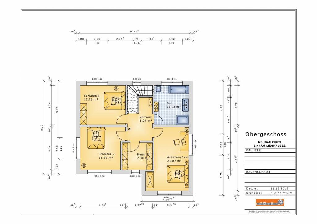 Grundriss FTH - 160m² ohne Keller | Grundrissforum auf energiesparhaus.at