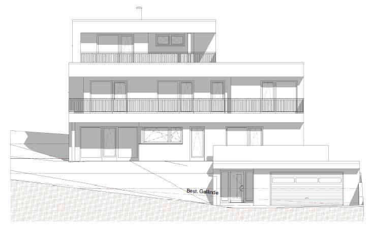 Entwurf mit Dachterrasse und Teilkeller | Grundrissforum auf
